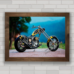 QUADRO DECORATIVO MOTOS 121 CHOPPER na internet