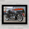 QUADRO DECORATIVO MOTOS 128 HARLEY DAVIDSON