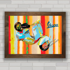 QUADRO DECORATIVO MOTOS 139 VESPA