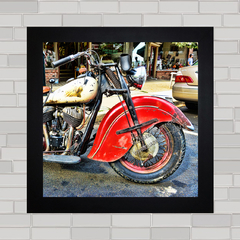 QUADRO DECORATIVO MOTOS 36 INDIAN