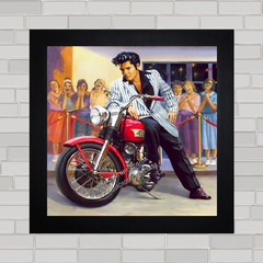 QUADRO DECORATIVO MOTOS 52 ELVIS PRESLEY