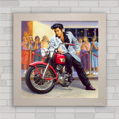 QUADRO DECORATIVO MOTOS 52 ELVIS PRESLEY - comprar online