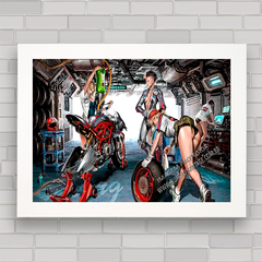 QUADRO DECORATIVO MOTOS 70 MARTINI RACING - comprar online