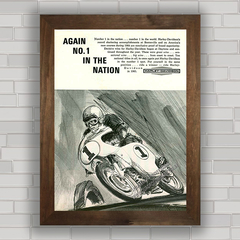 QUADRO VINTAGE MOTOS 83 HARLEY DAVIDSON 1965 na internet