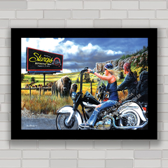 QUADRO DECORATIVO MOTOS 89