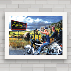 QUADRO DECORATIVO MOTOS 89 - comprar online