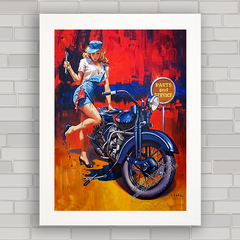 QUADRO DECORATIVO MOTOS 91 na internet