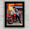 QUADRO DECORATIVO MOTOS 92 ELVIS PRESLEY