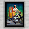 QUADRO DECORATIVO MOTOS 99 HARLEY DAVIDSON