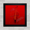 QUADRO DECORATIVO MÚSICA 1 VIOLONCELO