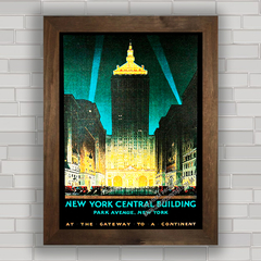 QUADRO DECORATIVO NEW YORK CENTRAL BUILDING na internet