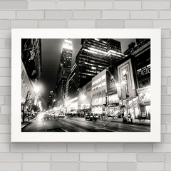 QUADRO DECORATIVO NEW YORK CITY LIGHTS - comprar online