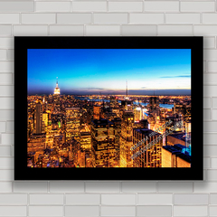 QUADRO DECORATIVO NEW YORK LIGHTS - comprar online