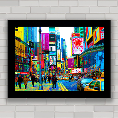 QUADRO DECORATIVO NEW YORK POP ART - comprar online