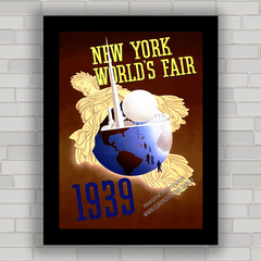 QUADRO VINTAGE NEW YORK WORLD'S FAIR 1939 2