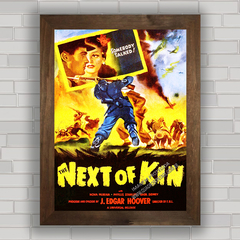 QUADRO DE CINEMA FILME ANTIGO NEXT OF KIN 1942 na internet