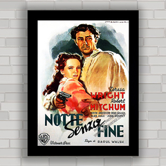 QUADRO DE CINEMA FILME NOTTE SENZA FINE 1947 - comprar online
