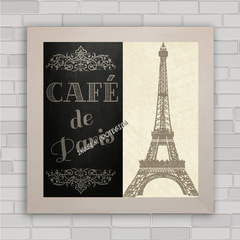 QUADRO DECORATIVO PARIS 1 - CAFÉ EIFFEL - comprar online