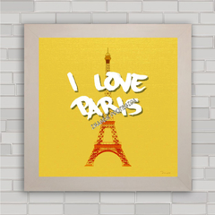 QUADRO DECORATIVO PARIS 21 - LOVE na internet