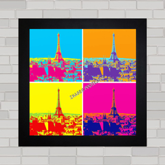 QUADRO DECORATIVO PARIS 23 - POP ART - comprar online