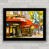 QUADRO DECORATIVO PARIS CAFÉ ART