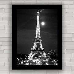 QUADRO RETRÔ PARIS EIFFEL CLAIR DE LUNE 3