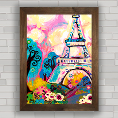 QUADRO DECORATIVO PARIS EIFFEL COLOR ART 2 na internet