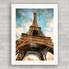 QUADRO DECORATIVO PARIS EIFFEL PÔSTER - comprar online