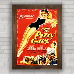 QUADRO DE CINEMA FILME PETTY GIRL 1950 2 na internet
