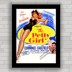 QUADRO DE CINEMA FILME PETTY GIRL 1950