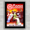 QUADRO DECORATIVO PIANOS AUTOPIANISTAS