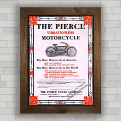 QUADRO DECORATIVO PIERCE MOTORCYCLE 1909 na internet