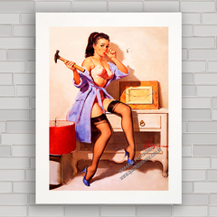 QUADRO VINTAGE PIN-UP 2 ELVGREN - comprar online