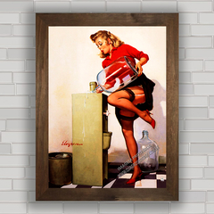 QUADRO VINTAGE PIN-UP 4 ELVGREN - comprar online