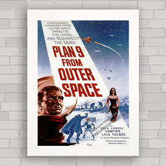 QUADRO FILME PLAN 9 FROM OUTER SPACE 1959 - comprar online