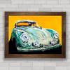 QUADRO DECORATIVO PORSCHE 356 ART