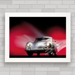 QUADRO DECORATIVO CARRO PORSCHE 356 . - comprar online