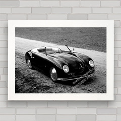 QUADRO DECORATIVO PORSCHE 356 CABRIO 1948 - comprar online