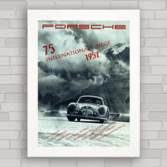 QUADRO DECORATIVO PORSCHE 356 RACING 1952 - comprar online