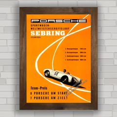 QUADRO DECORATIVO PORSCHE 550 SÉBRING na internet