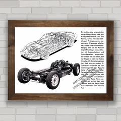 QUADRO DECORATIVO PORSCHE 904 CUT na internet