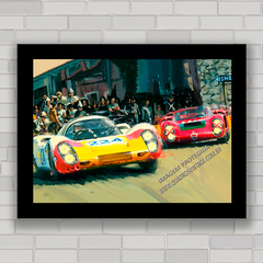 QUADRO DECORATIVO PORSCHE 907 TARGA FLORIO