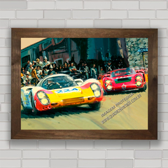 QUADRO DECORATIVO PORSCHE 907 TARGA FLORIO na internet