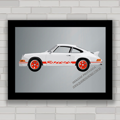 QUADRO DECORATIVO PORSCHE 911 CARRERA RS