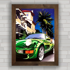 QUADRO DECORATIVO PORSCHE 911 PÔSTER na internet