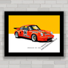 QUADRO DECORATIVO PORSCHE 911 RSR JAGERMEISTER