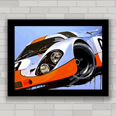 QUADRO DECORATIVO PORSCHE 917 GULF 09