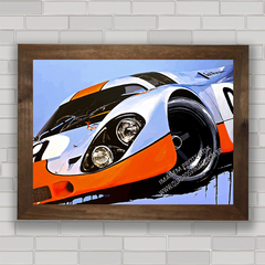 QUADRO DECORATIVO PORSCHE 917 GULF 09 na internet