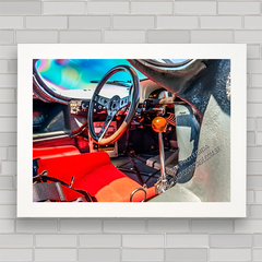 QUADRO DECORATIVO PORSCHE 917 INTERIOR - comprar online