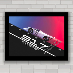 QUADRO DECORATIVO PORSCHE 917 LE MANS